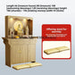YFY Solid Wood Buddha Shrine Cabinet  Wealth Home Altar Incense Table God Worship Cabinet Shrine Altar Buddha Hall Cabinet