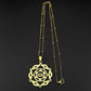 7 Chakra Sacred Geometry Metatron Necklace for Women Flower of Life Stainless Steel Stone Necklaces Reiki Healing Jewelry 9758