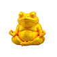 3D Printed Meditation Frog for Desk, Zen Decor & Unique Gift for Adults, Creative Mindful Relaxing Office Home Sculpture
