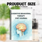 1SET Spiral Notebooks CBT Therapy Emotional Wellness Journal, Brain-Illustrated Mental Health Notebook, Spiral Binding, Cognitiv
