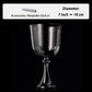 Handheld Crystal Singing Bowl 6/7/8 Inch Transparent Sound Bowl Yoga Meditation Tibetan Bowls Sound Healing Musical Instruments