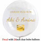 Custom Umrah Mubarak Balloon Helium Eid Balloons Sticker Muslim Islamic Festival Party DIY Decor Ramadan Kareem Decorations