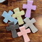 New Leather Bible Magnetic Bookmark Cross Gift Page Markers Double-Sided Page Clips Reading Supplies