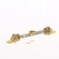 Metal Mezuzah with Scroll - Religious Door Decoration, Blessing Plaque, Retro Case for House & Gift