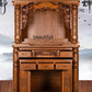 Cy  Solid Wood Buddha Shrine Buddha Cabinet Shrine Chinese Style Back Lamp Buddha Building Worship Prayer Altar Table Altar