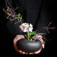 Ceramic Vase Japanese Style Ikebana Kenzan Zen Tea Ceremony Tea Table Flower Arrangement Vase Floral Art Fixed Arranging Tool
