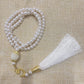 6MM Tasbih Muslim Prayer Beads Islamic 99 Beads Color Pearls Charm Bracelets Allah Mohammed Rosary Bracelets Dropship