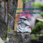 Fish Tank Garden Sitting Fishing Sandstone Vintage Ornament Aquarium Mini Fisherman Statue Asian Zen Decoration  Home Decor