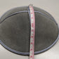 JEWISH KIPPAH SUEDE LEATHER YARMULKE KIPPAH PERSONALISIZED ORDER UNDER ENQUIRY