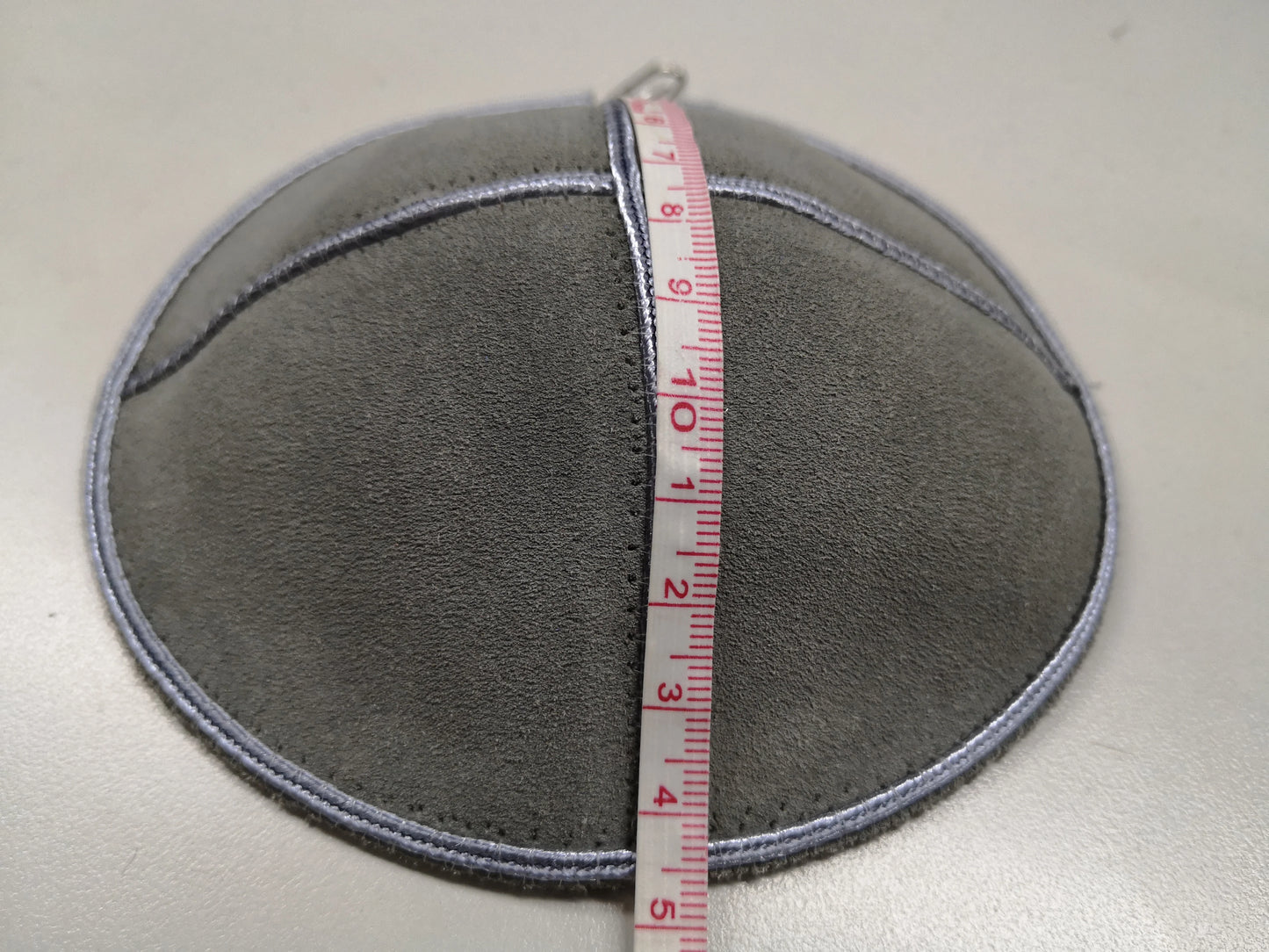 JEWISH KIPPAH SUEDE LEATHER YARMULKE KIPPAH PERSONALISIZED ORDER UNDER ENQUIRY