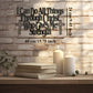 One Piece Metal Wall Art Bible Verse 'I Can Do All Things Through Christ Who Strengthens Me' Wall & Home Decor