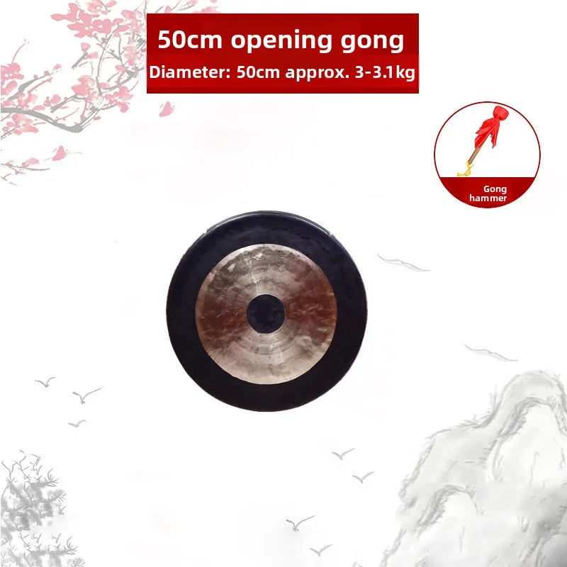 Copper Gong 16-80CM Handmade Gong Sound Healing Meditation Celebration Gongs Practice Cymbals Percussion Musical Instruments