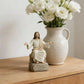 Jesus Open Arms Blessing Statue With Bible Verse Base I Am With You Always Resin Christian Figurine Religious Home Decor Gift