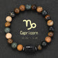12 zodiac signs Bracelets Capricorn Taurus Cancer Virgo Pisces Bracelets Ladies Men Couples Friendship Jewelry Gift Bracelets