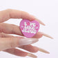 Love Likes Jesus Enamel Pin Pink Heart Christian Quotes Metal Brooch Lapel Backpack Badge Jewelry Accessories Gift for Friends