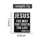 Jesus Brooch Enamel Pins Custom JESUS THE WAY THE TRUTH THE LIFE Brooches for Bag Lapel Badges Fashion Jewelry Accessories Gifts