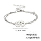 Skyrim Religious Indian Buddhism Yoga OM Bracelets on Hand for Women Men Stainless Steel Box Chain Bracelet Supernatural Jewelry