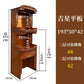 ZMLSolid Wood Altar Cabinet Buddha Niche Clothes Closet Altar New Chinese Three-Layer Household Buddha Shrine