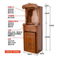 Cy  Solid Wood Buddha Shrine Buddha Cabinet Shrine Chinese Style Back Lamp Buddha Building Worship Prayer Altar Table Altar