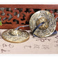 Tibetan Tingsha Cymbals Sanskrit Brass Chime Bells Meditation Gong for Spiritual Healing Mindfulness Yoga Buddhist
