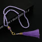 Sunspicems Allah Mohammed Rosary Bracelets TASBIH Muslim Prayer Beads Turkish Style 99 Beads Glass Pearls Charm Bracelets Gift