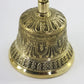 Nepalese Handmade Brass Bell Copper Handheld Gong Five-Pronged Bronze Bell Buddhist Ceremony Handbell for Meditation And Yoga