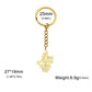 LIKGREAT Biblical Hebrew Calligraphy Necklace Earring Keyring Stainless Steel Jerusalem Verse Pendant Jewish Prayer Jewelry