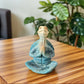 1 Piece Resin Craft Meditation Turtle Statue, Resin Zen Decoration, Home and Garden Sculpture, Resin Zen Decoration Suitable for Turtle Enthusiasts and Collectors.