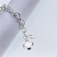 925 Sterling Silver Unique Cross Bracelets For Women Fashion Costume Jewelry 20cm 8inch Wedding Accessories Christmas Gifts