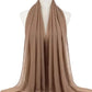 New Fashion Women Solid Chiffon Headscarf Ready To Wear Instant Hijab Scarf Muslim Shawl Islamic Hijabs Arab Wrap Head Scarves