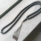 100% Natural 33 hematite Fatima/Hamsa jewelry Muslim rosary prayer beads Tasbih tesbih Allah Masbaha Misbaha sibha subha