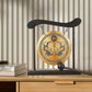 Feng Shui Gong Chinese Feng Shui Zen Gong Bell With Stand And Mallet Dragon With Taiji Symbols Desktop Retro Chime Table Gong