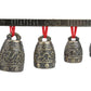 Bronze Meditation Gong With 7 Decorated Bells For Yoga Sound Healing And Relaxation Chinese Musical Percussion Instrument Set