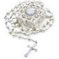 Rosary Beads Catholic Necklace Mary for Men Women Kids First Communion Long Rosary Cross Pendant Necklaces Metal Gift Box New