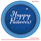 8 Pcs Set Passover Seder Plates 9" /7'' Paper Seder Plates for Pesach Tableware Dinner Party Supplies Passover Decorations