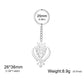 My Shape Fashion Lion King With Sikh Symbol Khanda Keychain Stainless Steel Animal Key Ring Bag Accessories Hip Hop Jewelry Gift