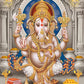 India Hindu God Ganesha Temple Elephant Poster God Series Religion Canvas Painting Print Wall Art Picture Living Room Decor