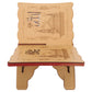 Wood Quran Stand Detachable Reading Holder Multifunction Book Rack for Home School Desk Elegant Wooden Book Storage Reading