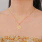 EUEAVAN Israel Palestine Map Necklaces for Women Men Stainless Steel Hebrew Star of David Pendant Jewish Jewelry Gifts Wholesale
