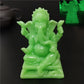 Lord Ganesha Buddha Statue Home Decoration Ganesh Elephant God Sculpture Figurines Ornaments Buddha Statues FengShui Lucky Gift