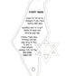 10PCS Mirror Silver Custom Laser Cut Jewish Blessing  Road Prayer Hamsa Bar Mitzvah Souvenir Card with Thread