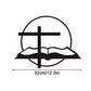 As For Me and My House Sign 2024 Black metal Bible verse wall decor, Christian inspirational wall art for home