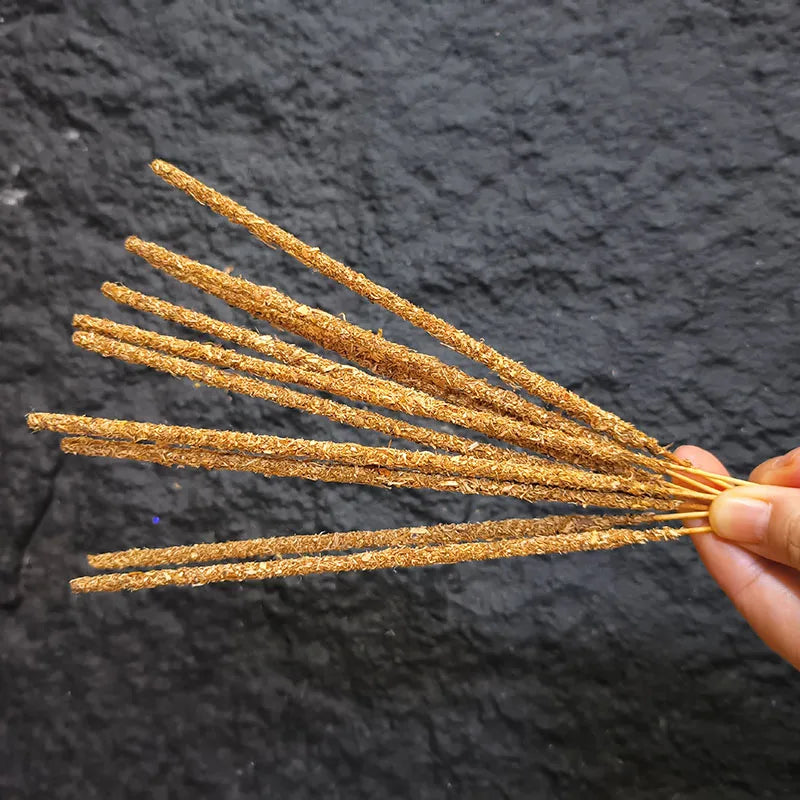 1x Natural Rubbing by hand Indian Incense Sticks White Sage Palo Santo High-end Sandalwood Joss Stick Incenses