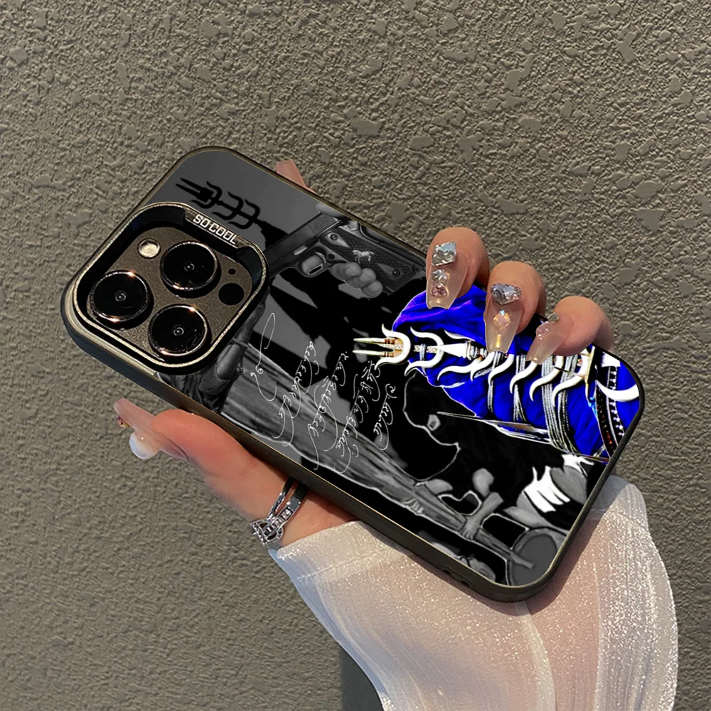 Nihang Singh Sikh Warrior Phone Case For iPhone 16 15 14 13 12 11 Pro Max X XR XSMAX 8 7 Plus Matte Shockproof Back Cover