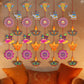 Happy Diwali Hanging Decoration Supplies Indian Festival of Lights Hanging Banner Deepavali Suture Paper Circle Garland Diwali