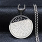 Jewish Bible Stainless Steel Hexagram Chain Necklace Women/Men 72 Names Of The God Moses Necklaces Mezuzah Jewelry collier N227