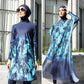 3/4PCS Muslim Burkini Women femmes Swimming Suit Modest Swimwear Islamic Long Sleeve Full Cover Hijab , Quick Drying, UPF50+