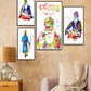 Sikh Art Print of Guru Nanak Spiritual Wall Decor Meditation and Yoga Poster Perfect Gift for Mindfulness and Inner Peace