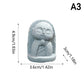 Buddha Statues Cute Little Jizo Buddha Sculpture Figurines Garden Ornaments Japanese Buddha Ksitigarbha Aquarium Bonsai