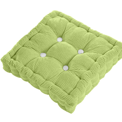 Meditation Floor Square Pillow For Seating On Floor Solid Tufted Thick Pad Cushion For Yoga Balcony Chair Seat Cushions